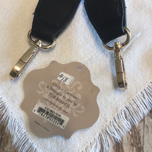 Coco+Carmen Handbag Purse Crossbody Luggage strap NWT - Picture 5 of 13